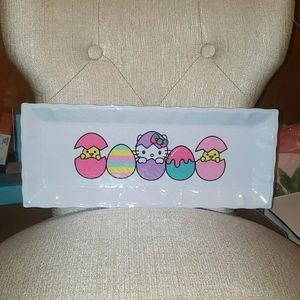 NEW-Hello Kitty platter